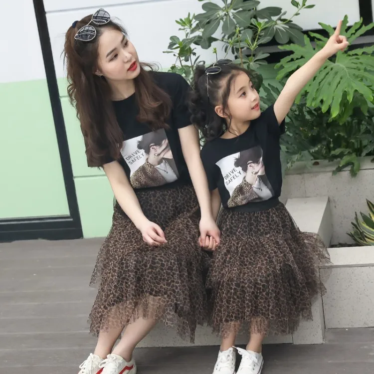 Одежда для мамы и дочки Одинаковая одежда всей семьи наряды мать дочь платья Мать