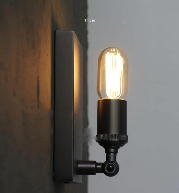 Простой ретро черный железный скандинавский американский деревенский ресторан