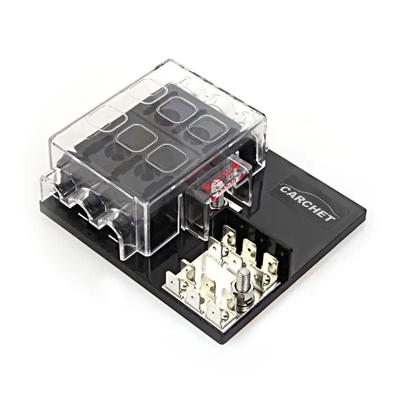 Коробочка-предохранитель CARCHET 6-сторонний блок-держатель с футляром для