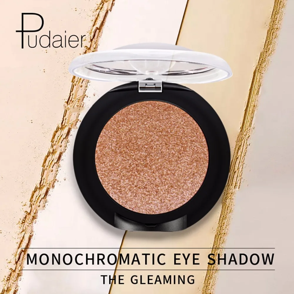 Pudaier Glitter Eyeshadow Shimmer Highlight Loose Powder Female Makeup Cosmetics |