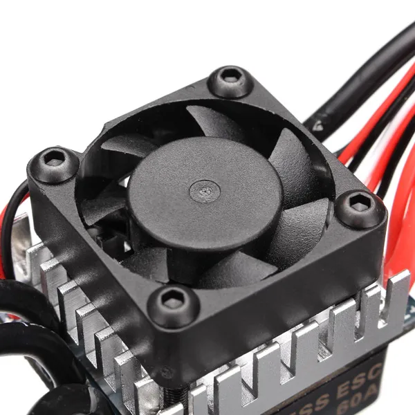 Оригинальный Racerstar 3650 бесщеточный водонепроницаемый двигатель 60A набор ESC для 1/10