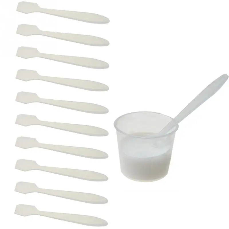 10 шт./лот пластиковая маска для лица палочка самостоятельного изготовления крема