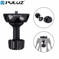 puluz 75mm semisphere converter half ball flat to bowl adapter with 14 and 38 screws for fluid head tripod dslr rig camera