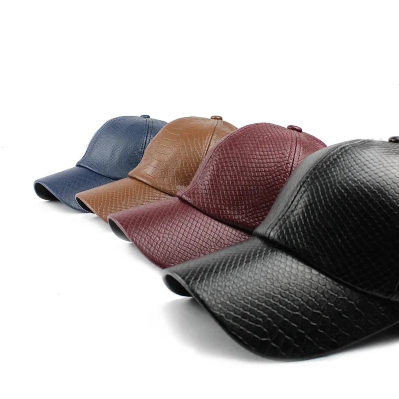 Крутая! бейсбольная Кепка из искусственной кожи Байкер Gorras Trucker облегающие