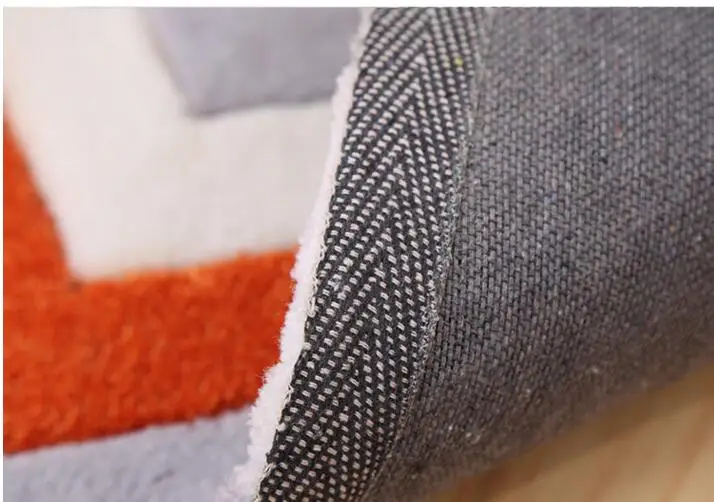 Акриловые ковры ручной работы и для гостиной оранжевый серый коврик Европейский