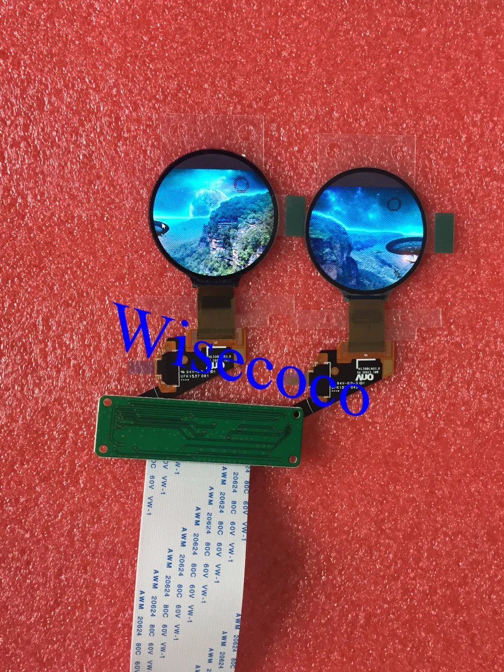 1 39 дюймовый микро OLED экран дисплей 400*400 круглый AMOLED с платой контроллера Высокое