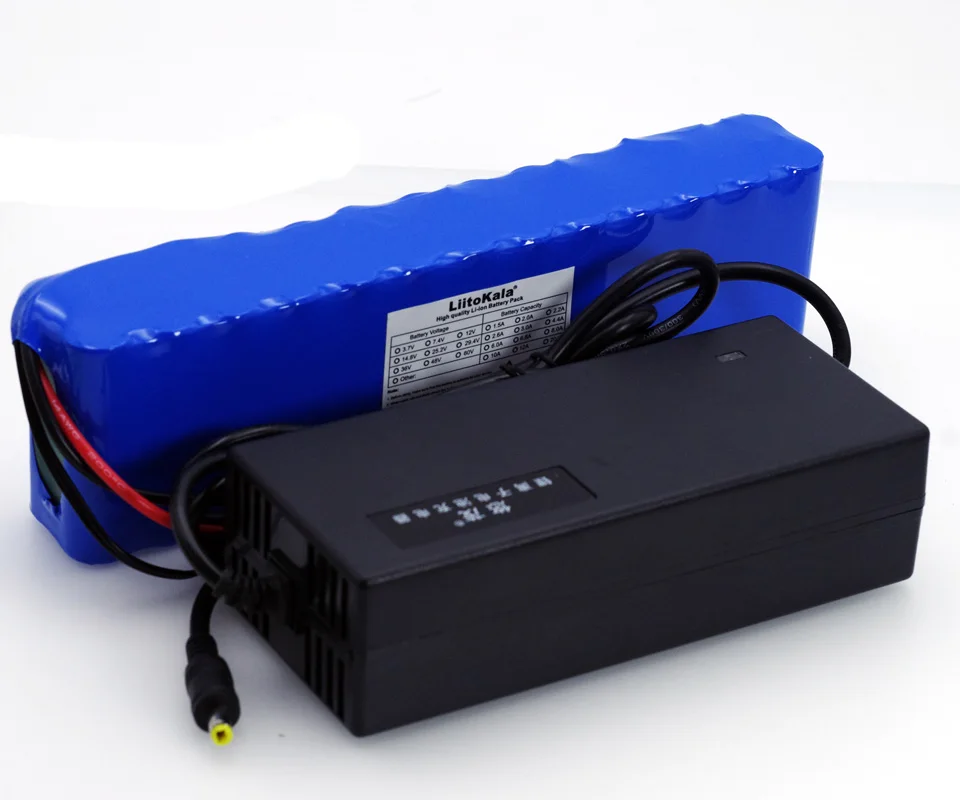 

Liitokala 48V 5.2ah 13s2p high Power 5200mAh 18650 Battery Electric Vehicle Electric Motorcycle 54.6V BMS protection+2A charger