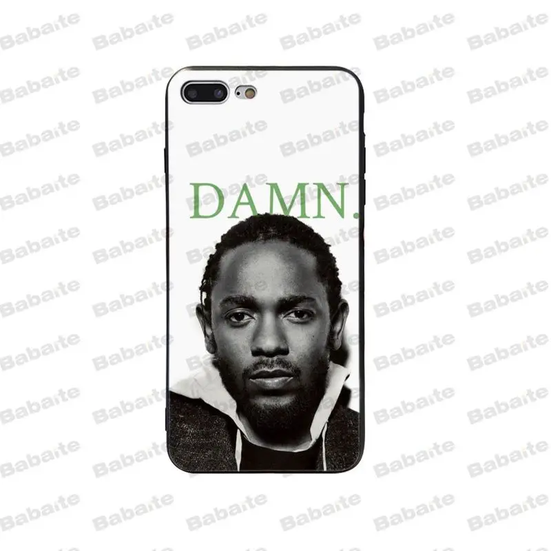 Babaite Kendrick Lamar новый дизайн Fundas чехол для телефона Apple iPhone 5 5S SE 6 6S Plus 7 8 X XS MAX