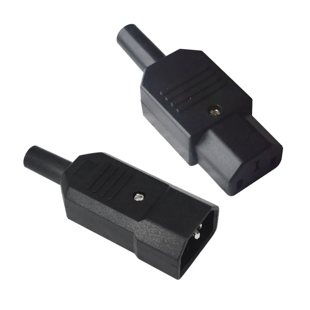 10 шт. штепсельная вилка переменного тока 250 В IEC 320 C14|adapter bmw|adapter acadapter memory stick pro duo |