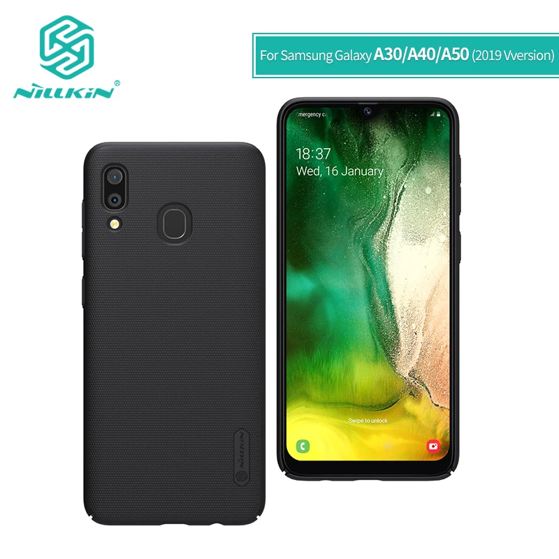 Чехол NILLKIN для Samsung Galaxy A30 2019 6 4 дюйма Матовый Жесткий чехол A50/A40/A60/A70 из