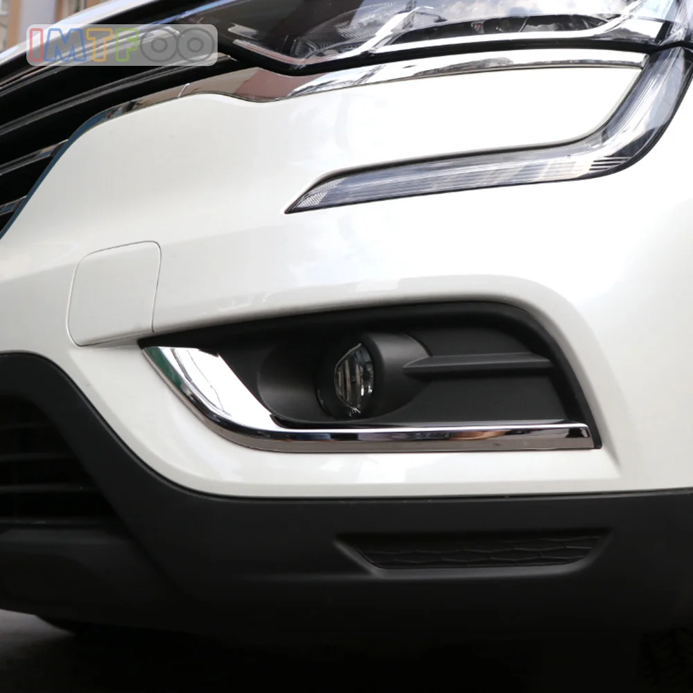 Передние противотуманные фары IMTFOO из нержавеющей стали для RENAULT KOLEOS QM6 2016 2017 2