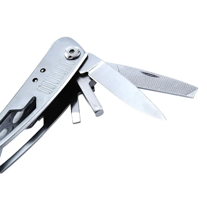 Free shipping quality outdoor multi-purpose tool pliers mini gift stainless steel folding multi-function | Инструменты