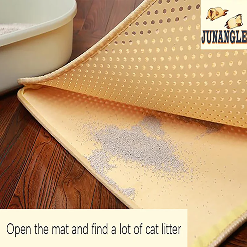 Складной коврик для кошачьего туалета с защитой от царапин водонепроницаемый