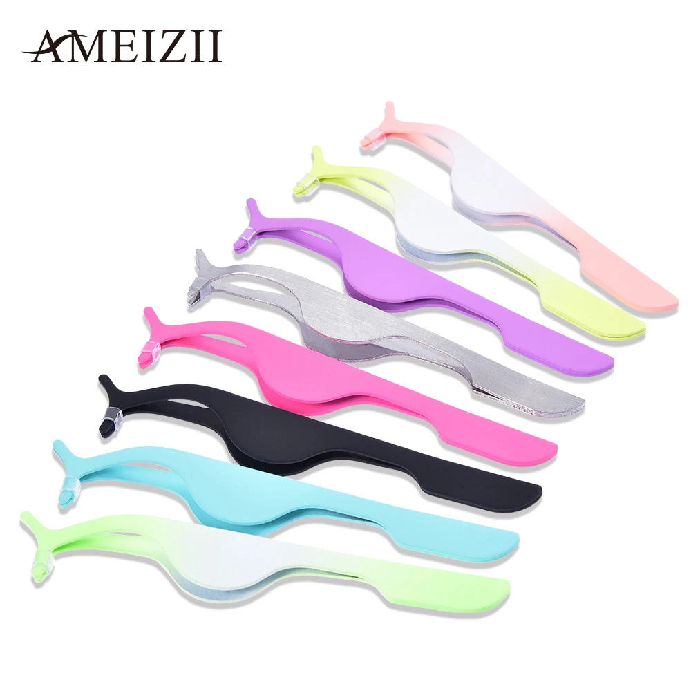 Ameizii пинцеты для накладных ресниц Накладные ресницы Аппликатор Щипцы завивки и