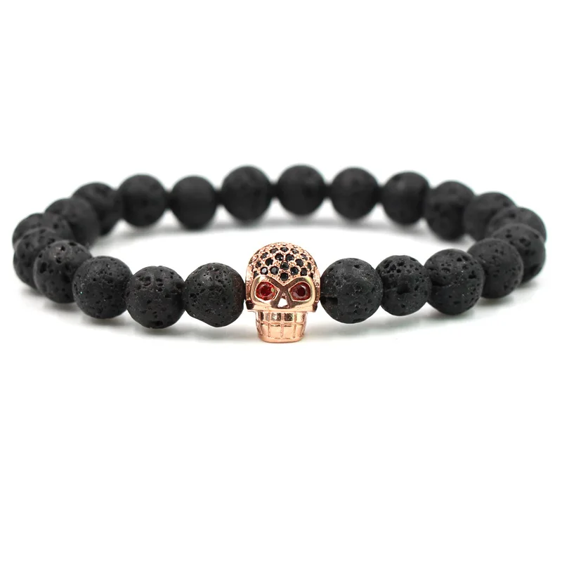 Бусины из черного лавового камня 8 мм 4 цвета|buddha jewelry|bracelet yogadiffuser bracelet |