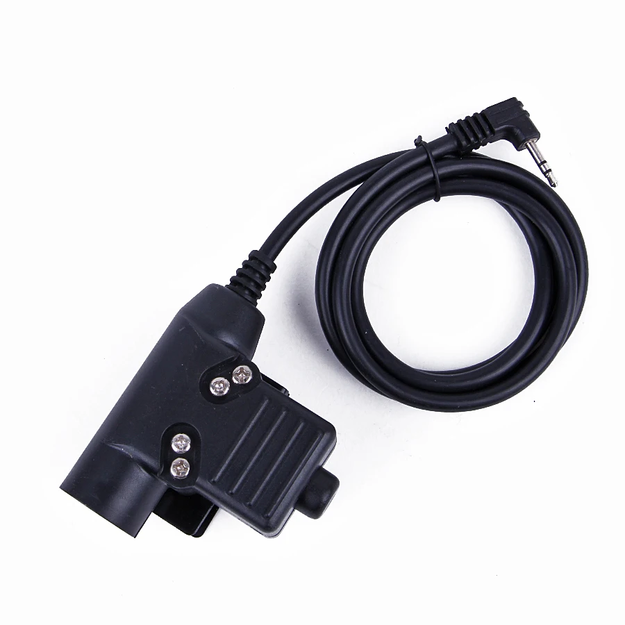 U94 PTT Cable for Z Tactical Bowman Elite II HD01 HD02 HD03 Headset For Motorola TLKR T3 T4 T5 T5428 FR50 T6200 SX500 T6210