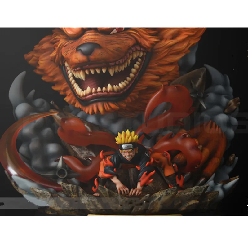 Предпродажа Наруто Kurama Uzumaki Наруто Bijuu смола статуя фигурка модель(Срок поставки: 60 дней) X780