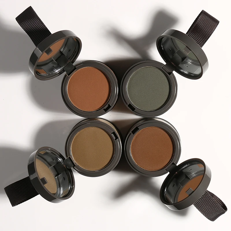 Hair Line Shadow Powder, Root Concealer, Fluffy Thin Hair Makeup, Instant Gray Coverage, 4g image 3