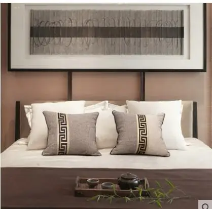

Sofa hug pillowcase Bed cushion cover Nordic style solid color pillowcase