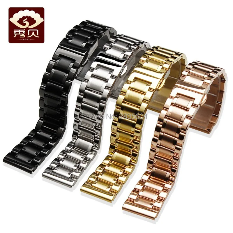 Ремешок из нержавеющей стали для наручных часов классический