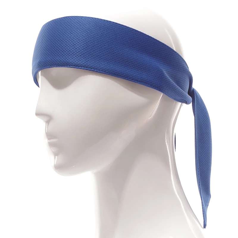 Navy blue Повязка на голову ниндзя спортивный Напульсник для тенниса, бега, спортзала, фитнеса, баскетбола лента для волос при занятиях йогой пиратская шляпа головные уборы для мужчин и женщин - Цвет: Navy blue