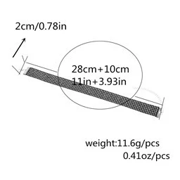 20MM 1 шт ожерелье-чокер со стразами ожерелье 5 размер готический блеск черные стразы крутящийся ошейник ожерелье ювелирные изделия вечерние подарок на Рождество - Окраска металла: 20MM