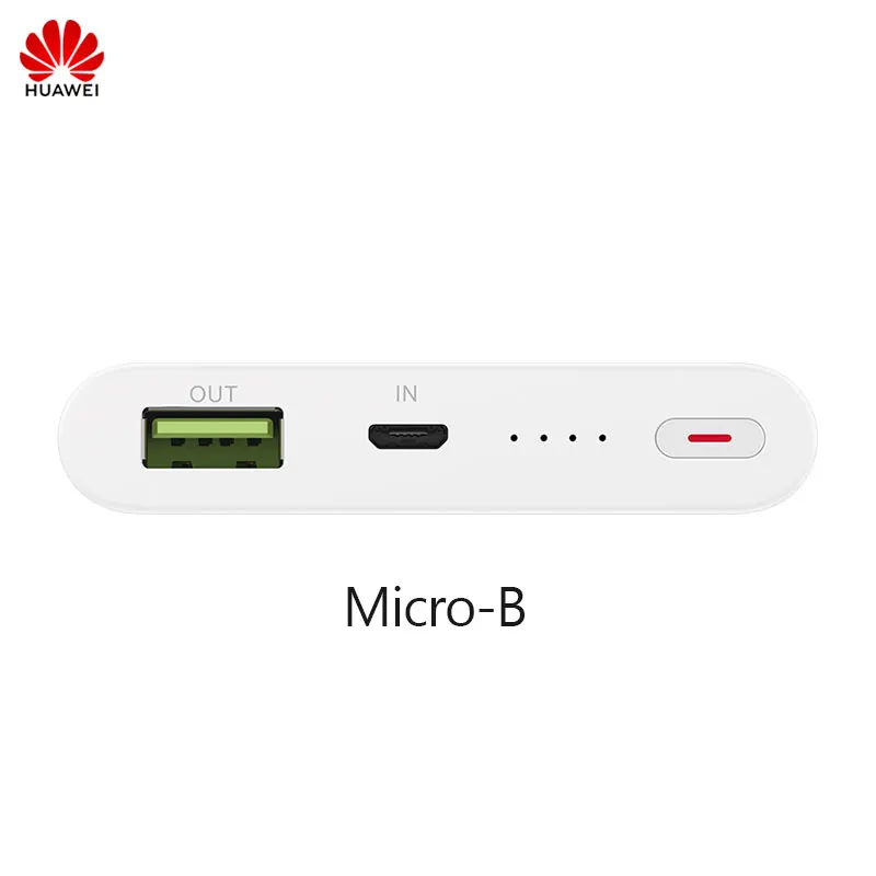 Huawei Quick Charge Мощность банк 20000 мАч 10000 Тип-C Максимальная 18 Вт 9 V/2A Портативный быстро Зарядное устройство для Honor 10 V20 Magic 2 Nova 3 4 - Цвет: 10000mAh Micro