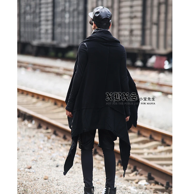 2016 New men 's clothing personalized novelty male avant-garde sweater sleeveless waistcoat singer costumes | Мужская одежда