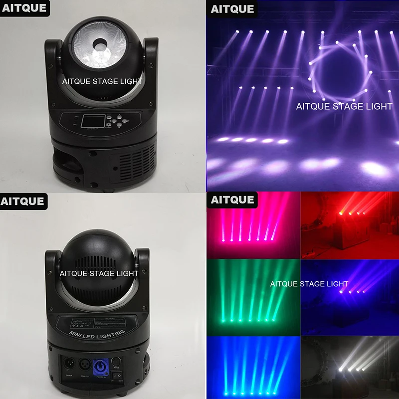 Kopen 20 Partij Podiumverlichting Uit China Kleur Muziek Led Moving Head Beam 60 W Beam Led Moving Head Licht