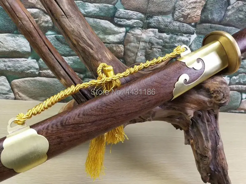 119 см * Китайский KungFu длинный нож традиция ушу боевой меч Broadsword Miao Dao острый T10