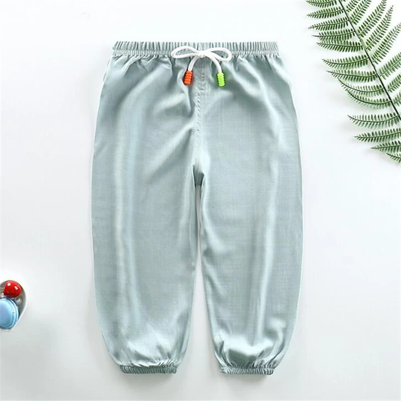 Штаны для малышей Домашняя одежда мальчиков и девочек детские длинные брюки сна