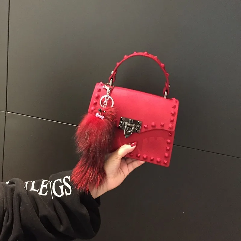 Small Red Новые женские сумки-мессенджеры роскошные сумки женские сумки дизайнерские сумки желе модные сумки на плечо женские сумки из искусственной кожи - Цвет: Small Red