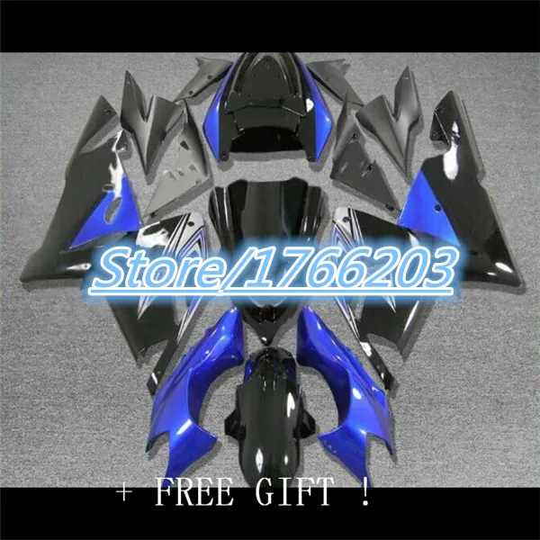 Для KAWASAKI NEW Blue black NINJA ZX 10R 10 R 2004-2005 04-05 ZX-10R ZX10R 04 05 2004 2005 | Автомобили и мотоциклы