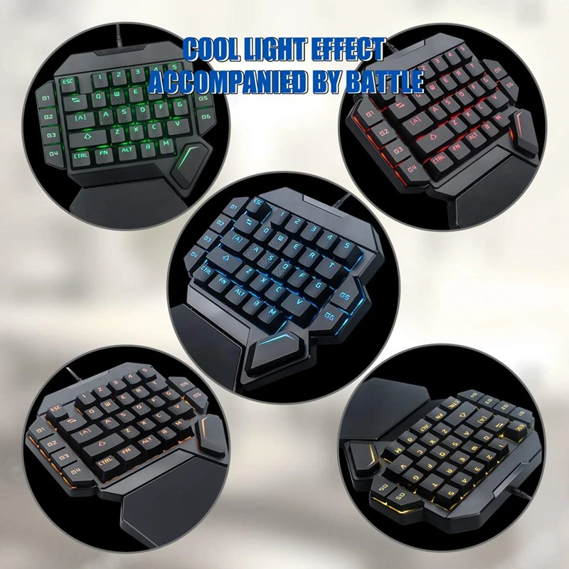 K50 Проводная игровая механическая клавиатура синий переключатель RGB