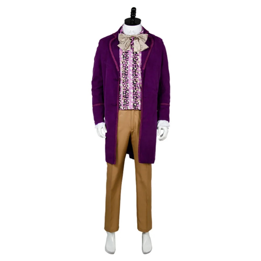 Вилли Вонка и шоколадная фабрика 1971 Косплей Костюм|cosplay costume|willy wonkachocolate factory costume |