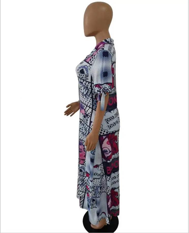2018 African Clothing Dashiki New Traditional Fashion Long Middle Sleeve Bazin Super Elastic Plus Size For Lady | Тематическая
