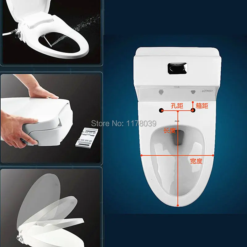 Без электрическое умное биде для туалета различные стили U/V/O крышка горшку