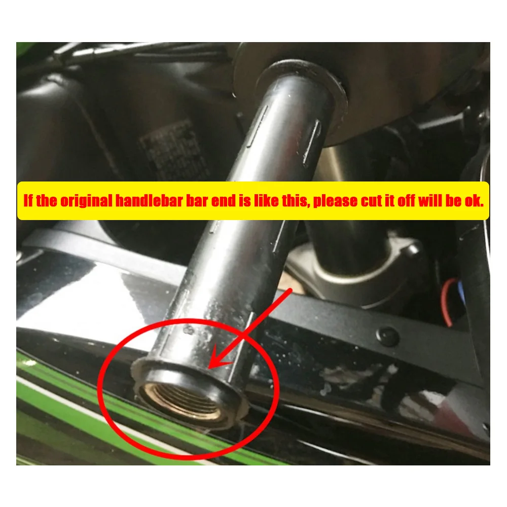 Рукоятка для мотоцикла 7/8 &quot 22 мм CNC алюминиевый резиновый гелевый Ручка Kawasaki Z900