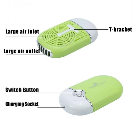 Cooling False Eyelash Blow Drying Machine USB Mini Fan Air Condition Mascara Extension Glue Quick Dry Tools | Красота и здоровье