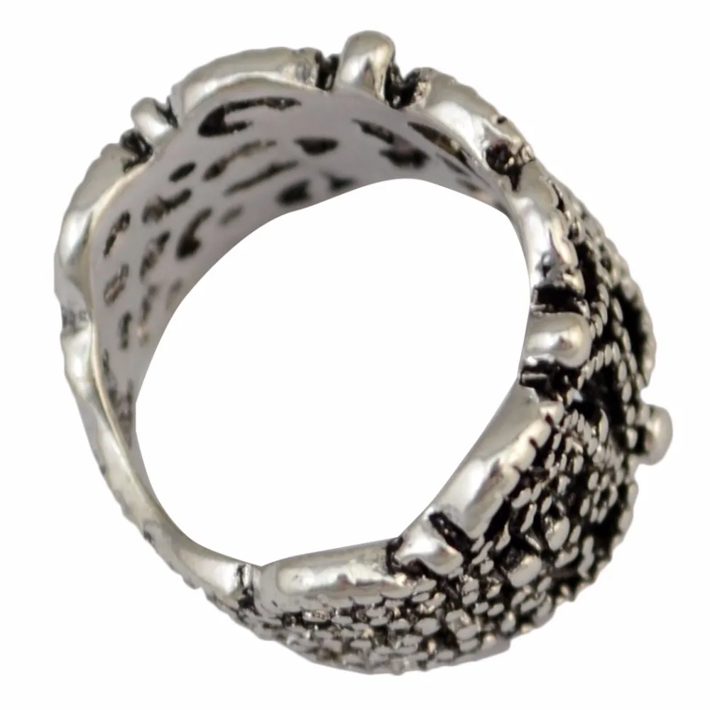 

3Pcs/set Punk Bohemia Vintage Amazie Charm Ring Hollow Out Flower Knuckle Finger Rings Women Fashion Jewelry Turkish 2018
