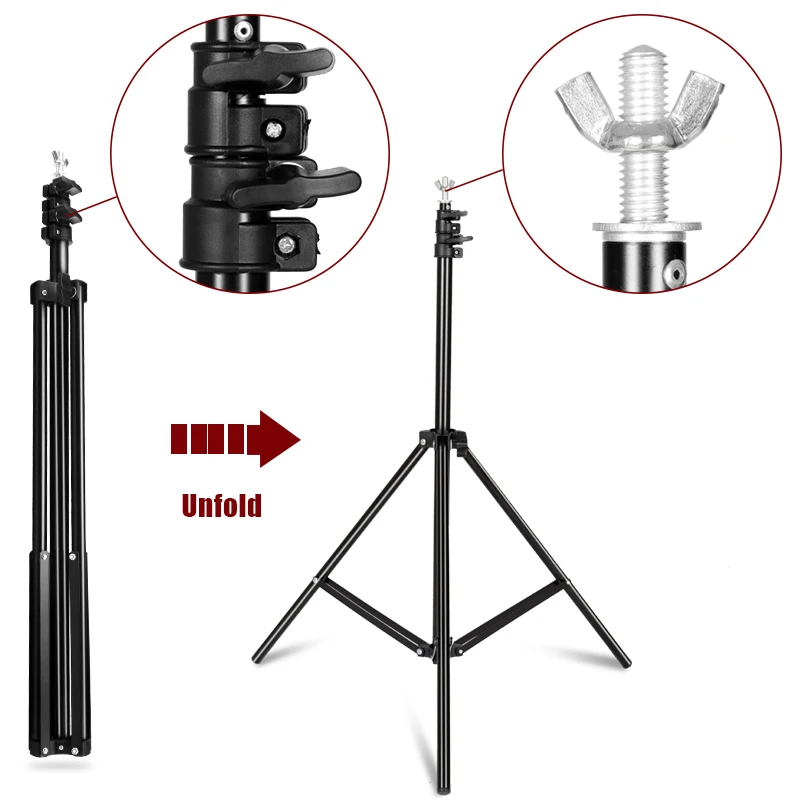 Фоновая подставка для фотосъемки 2*2 м комплект с системой поддержки фотостудии