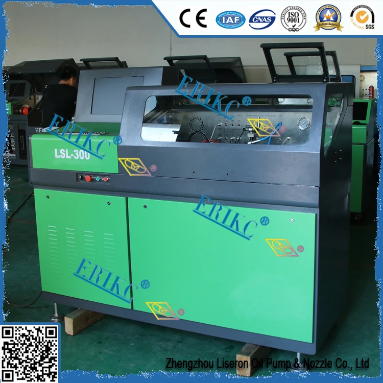 ERIKC LSL 300 дизельный топливный насос Тесты скамья коллектора системы впрыска