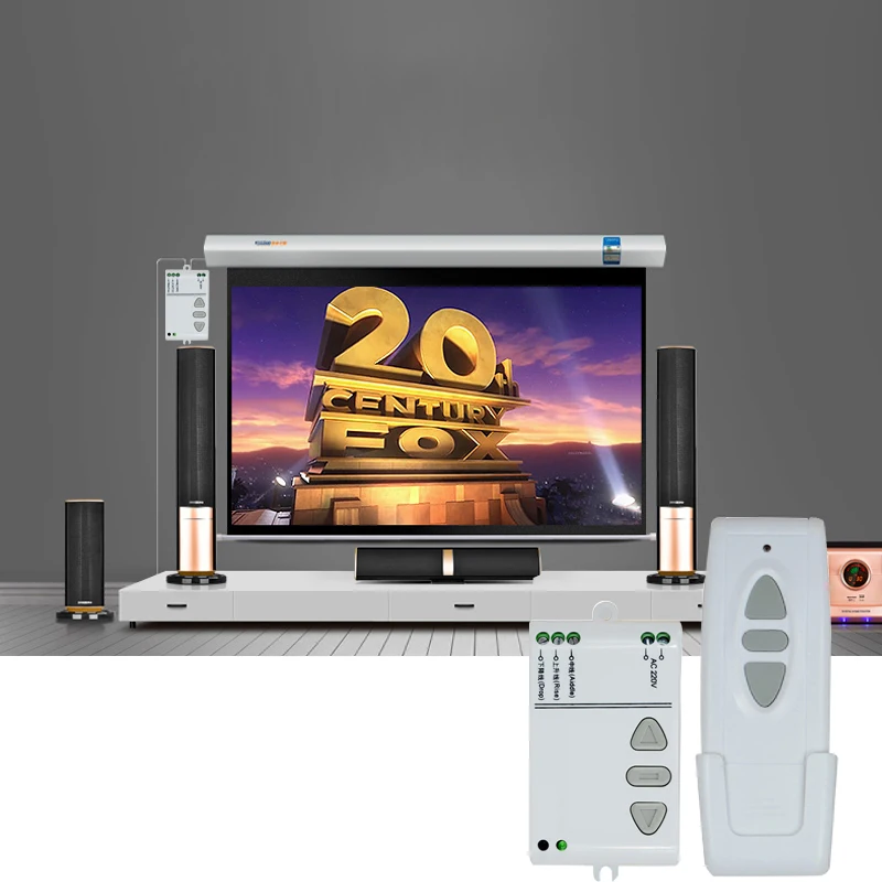 Универсальный пульт дистанционного управления для Proyector экрана RF обучения двери