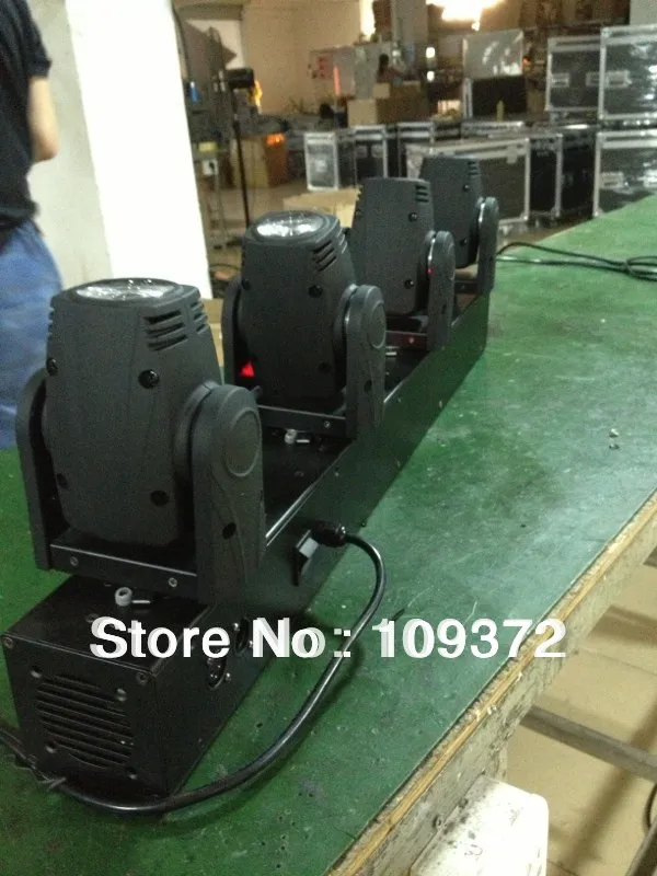 Домашний декор для вечеринок 2017 четыре головы Movinghead LED Луч света 10Wx4 RGBW/Белый