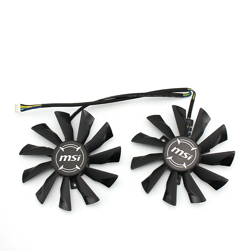 Новинка оригинальный охлаждающий вентилятор PLD10010B12HH для видеокарт MSI постоянный