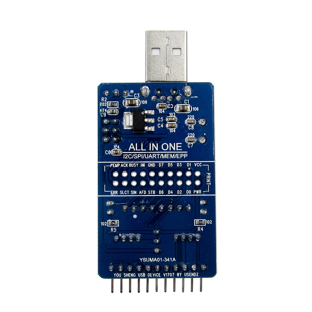 CH341A USB к SPI I2C IIC UART TTL ISP последовательный адаптер модуль EPP/MEM конвертер для