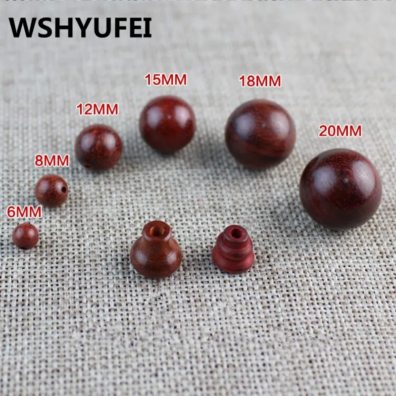 Оптовая продажа 20 шт./лот натуральное дерево зерно сандалового дерева бусины 15