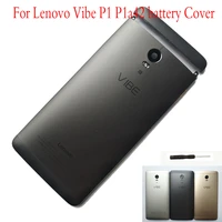 replacement battery door housing for lenovo vibe p1 p1a42 p1c72 p1c58 battery cover with side buttons camera lens