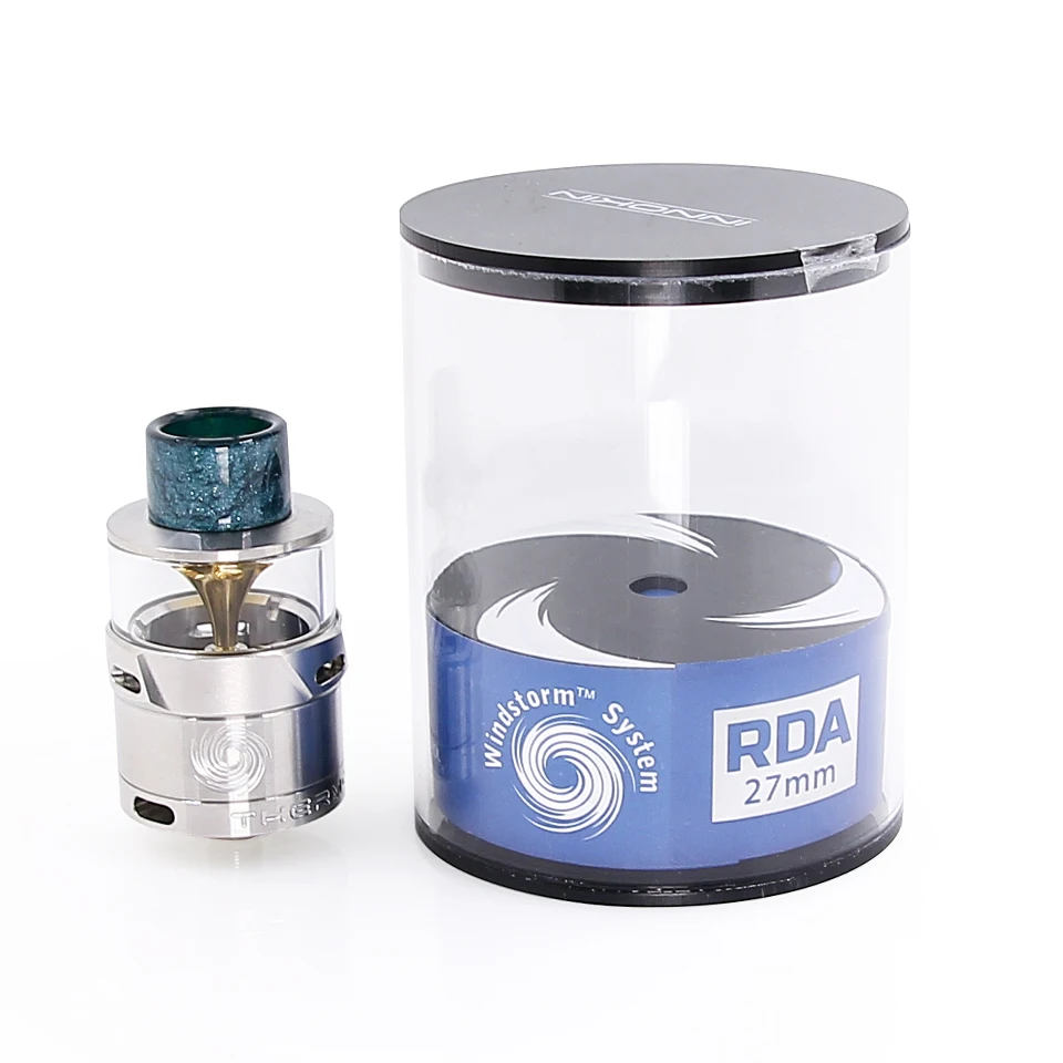 Оригинальный Innokin термо RDA 25 мм 27 510 резьба с широким отверстием полимерный