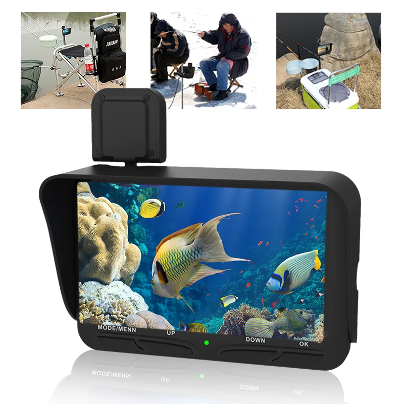 Hu Ying 20 м Professional Vision рыболокаторы DVR видео 6 светодио дный инфракрасный